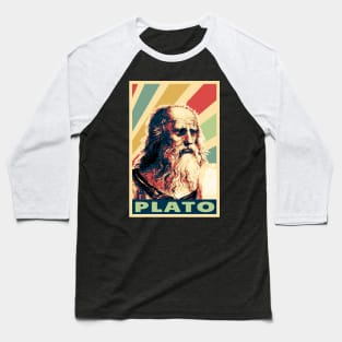 Plato Vintage Colors Baseball T-Shirt